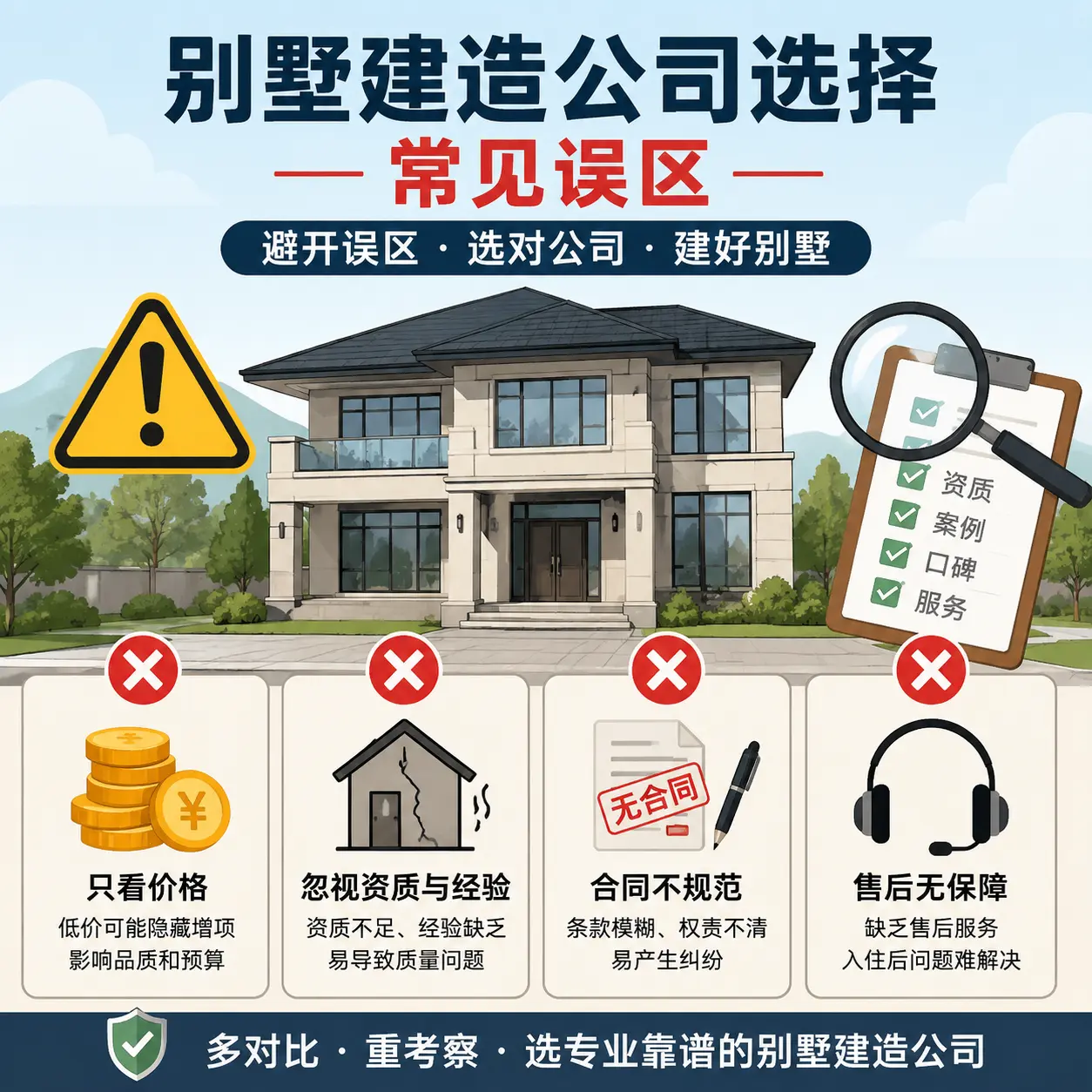 修文 别墅建造公司推荐:了解市场行情与服务内容
