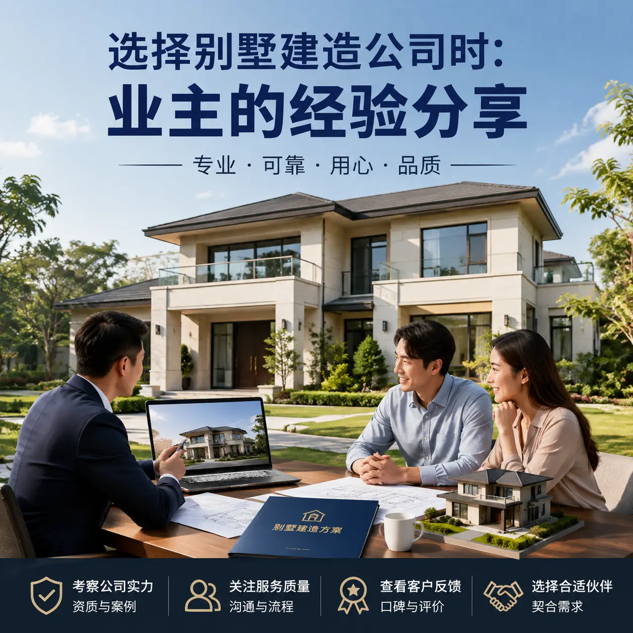 选择别墅建造公司时： 修文 业主的经验分享