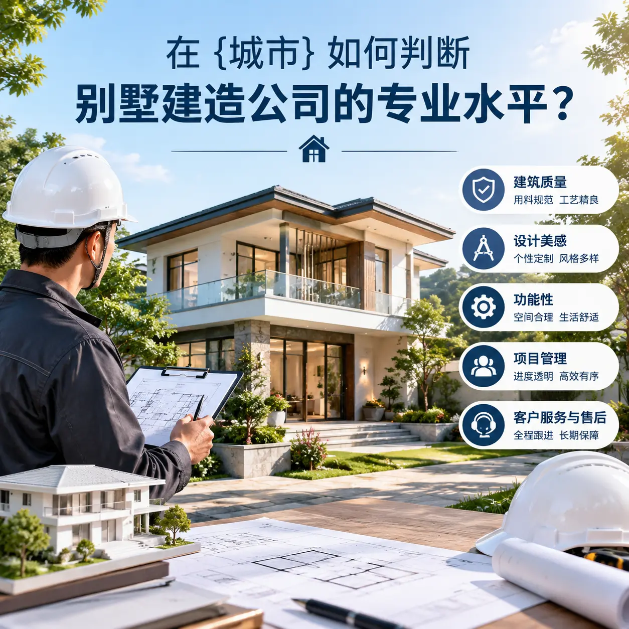 在 修文 如何判断别墅建造公司的专业水平?