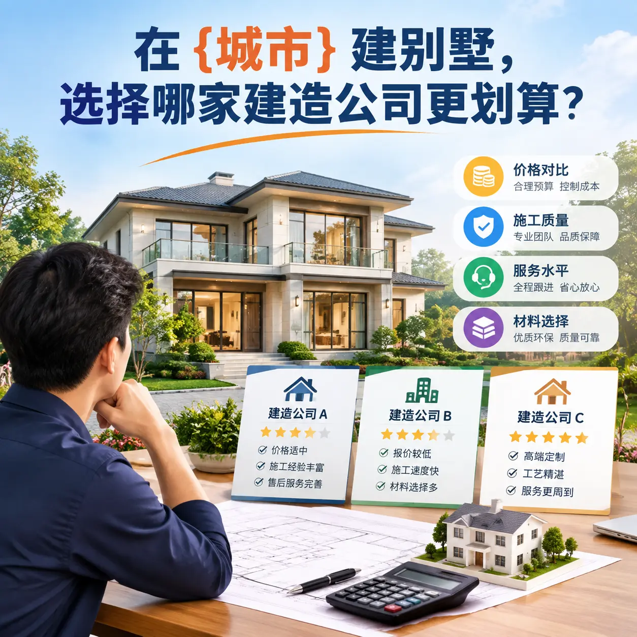 在 修文 建别墅，选择哪家建造公司更划算？