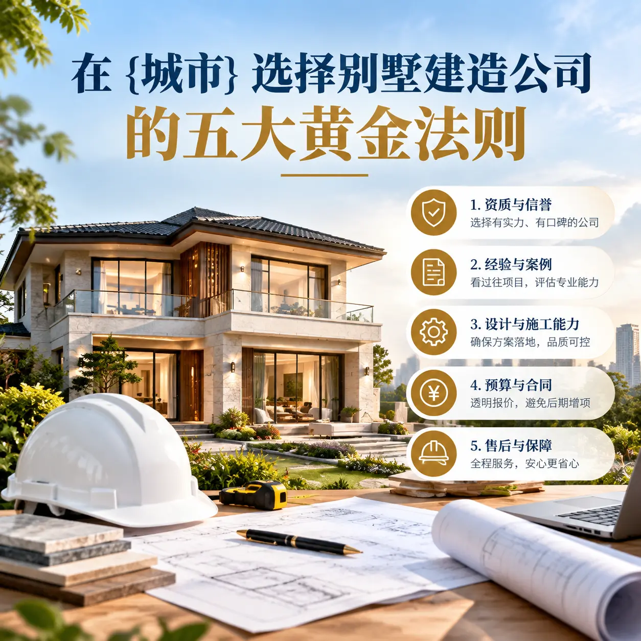 在 修文 选择别墅建造公司的五大黄金法则
