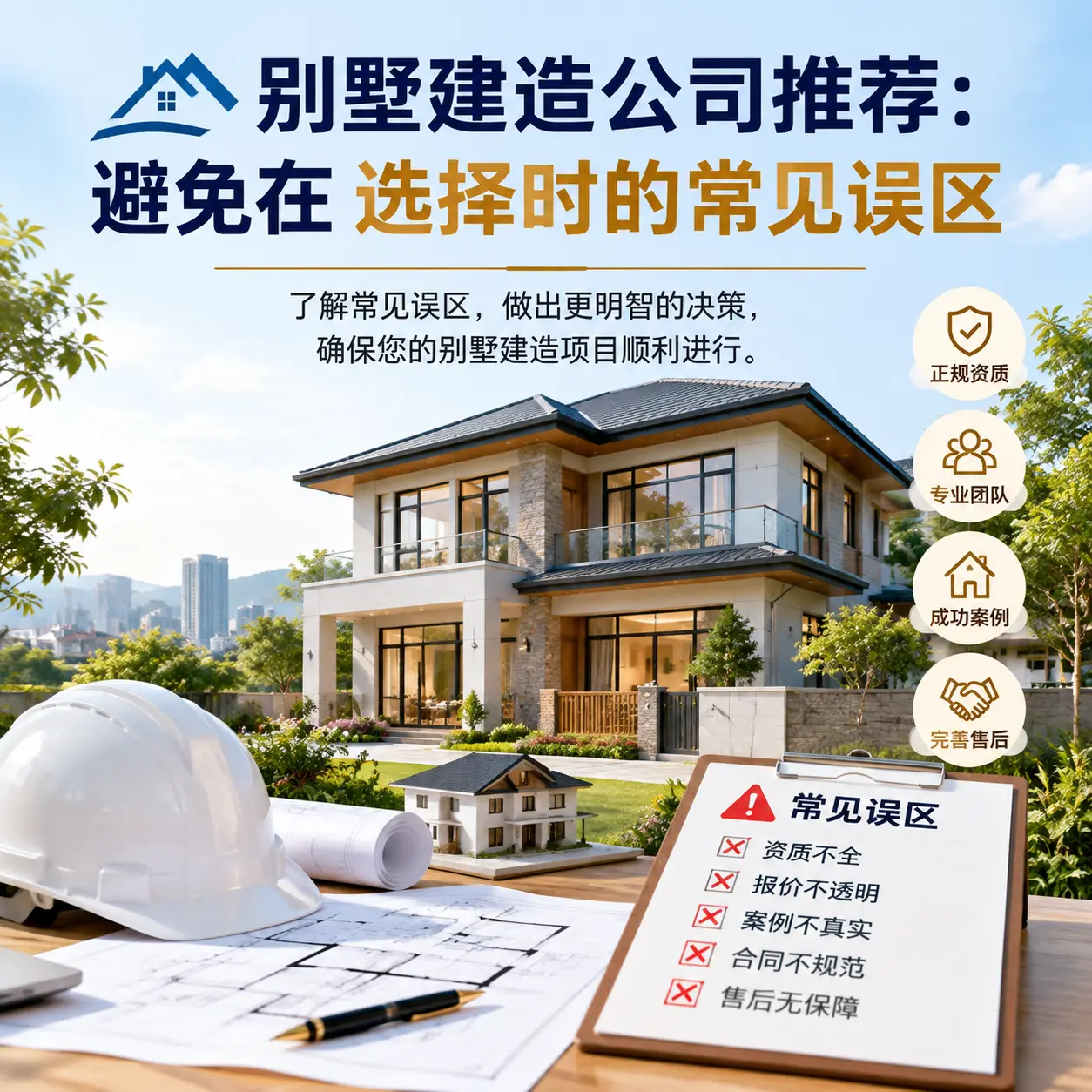 别墅建造公司推荐:避免在 修文 选择时的常见误区