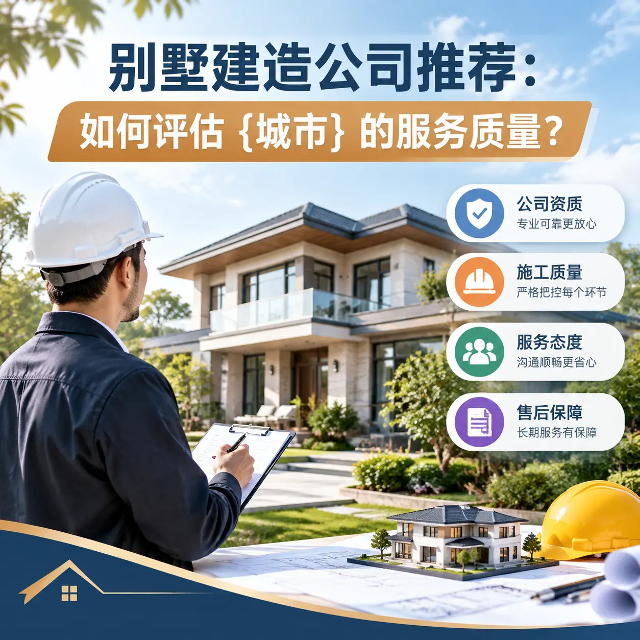 别墅建造公司推荐:如何评估 修文 的服务质量?