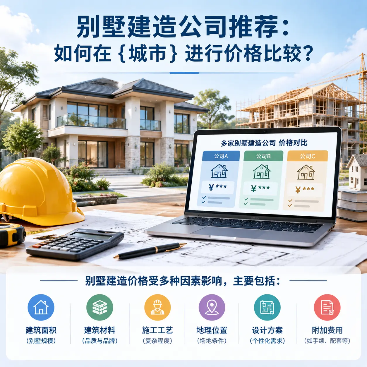 别墅建造公司推荐:如何在 修文 进行价格比较?