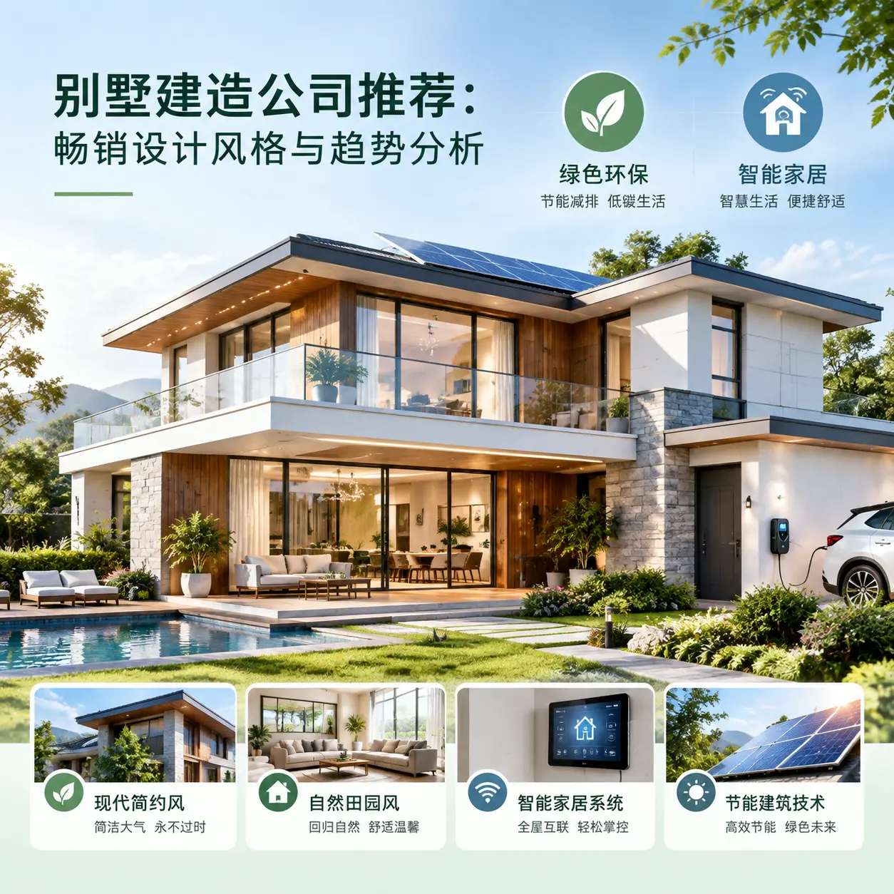 别墅建造公司推荐: 修文 畅销设计风格与趋势分析