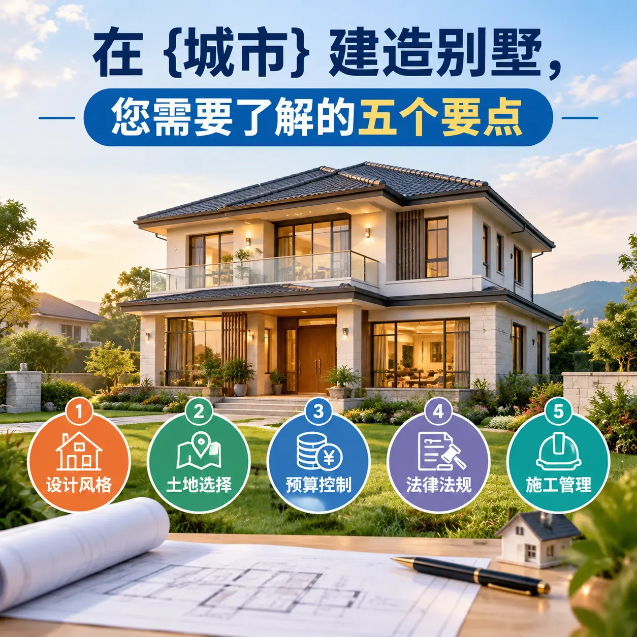 在 修文 建造别墅,您需要了解的五个要点