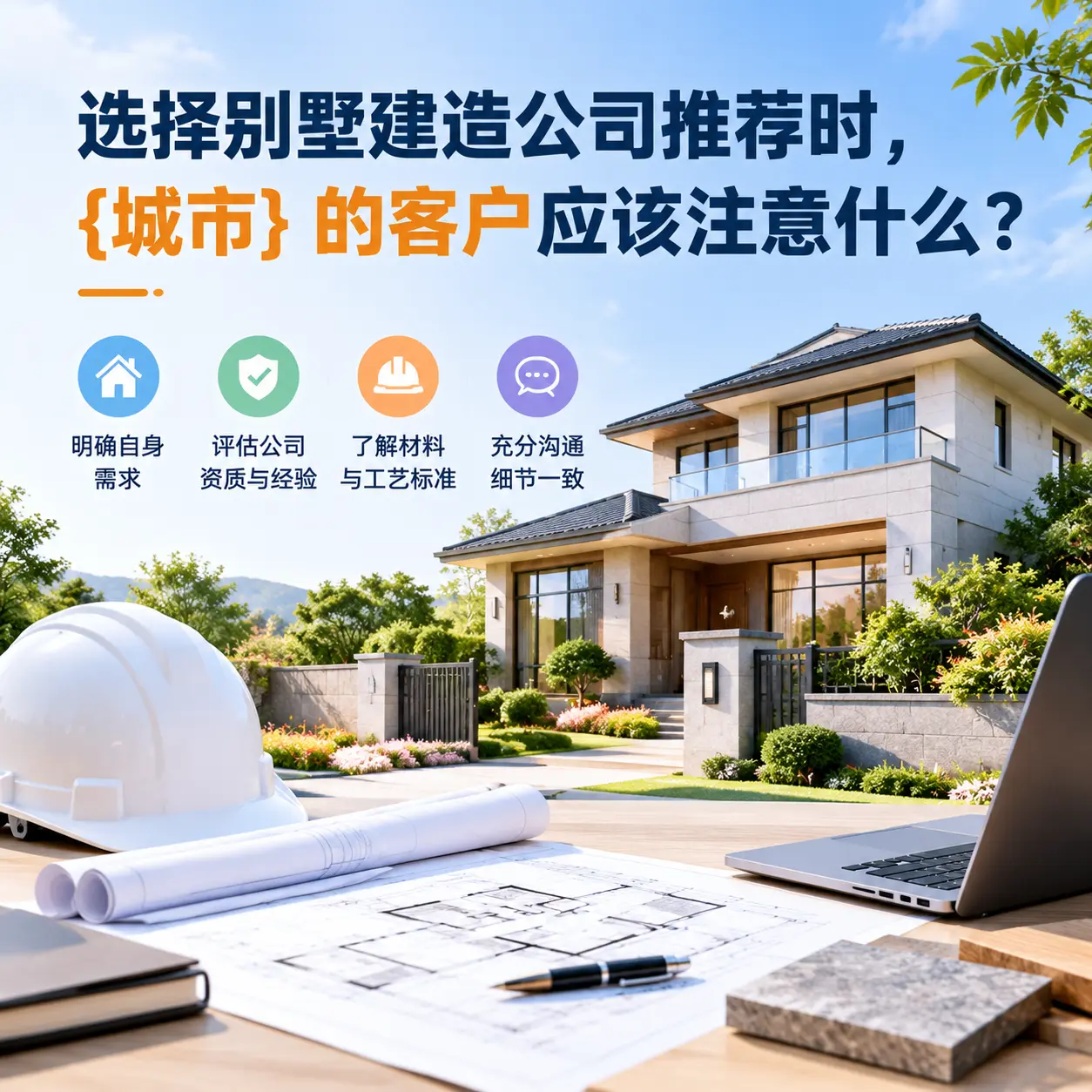 选择别墅建造公司推荐时,修文 的客户应该注意什么?