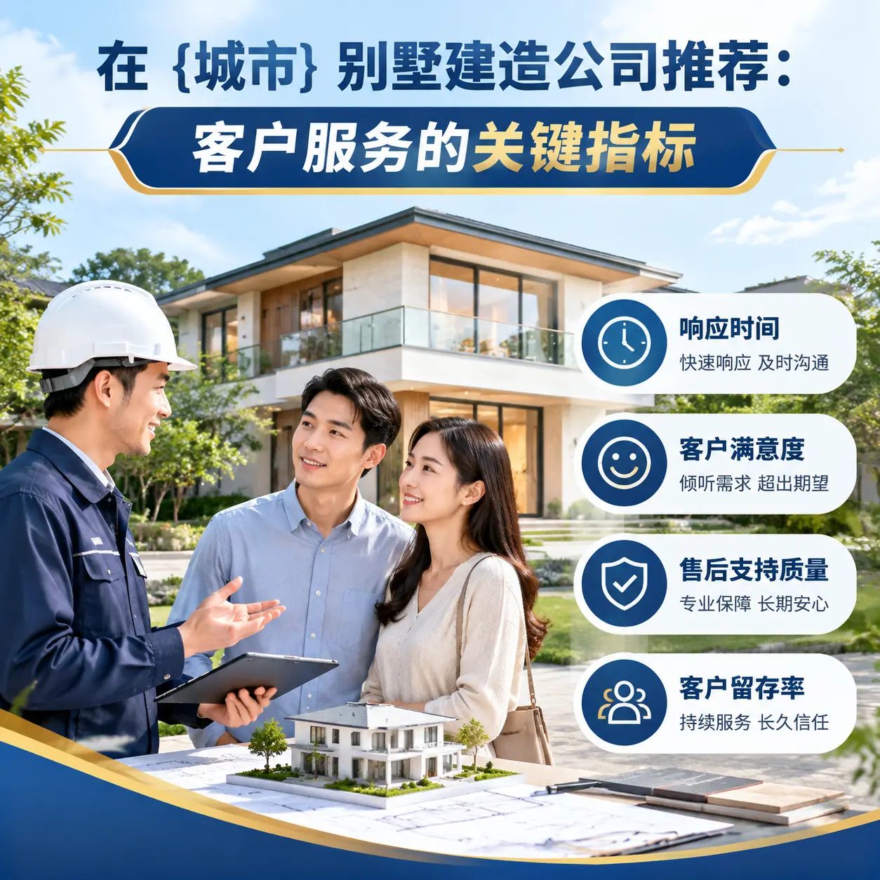 在 修文 别墅建造公司推荐:客户服务的关键指标