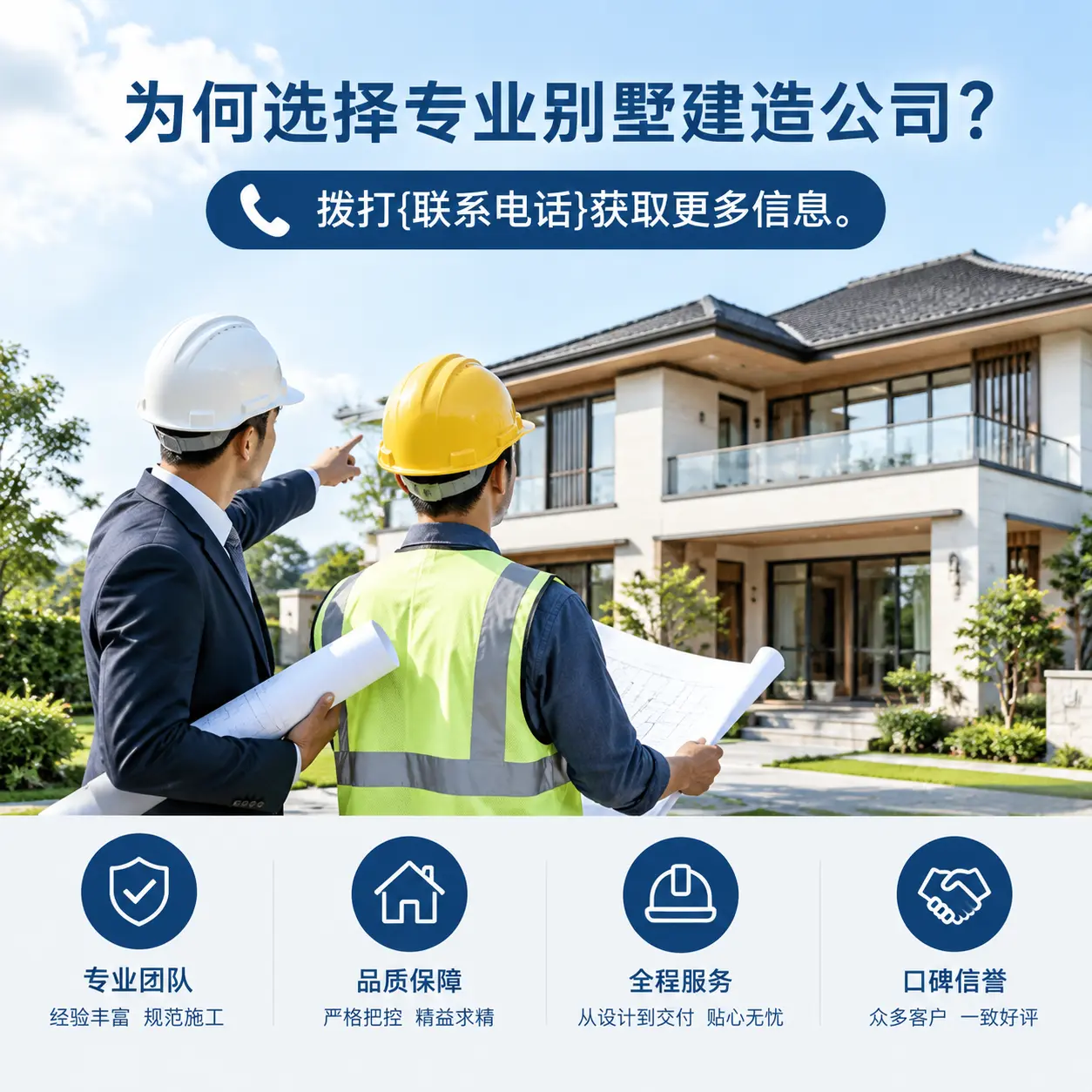为何选择专业别墅建造公司?拨打15285131682获取更多信息。