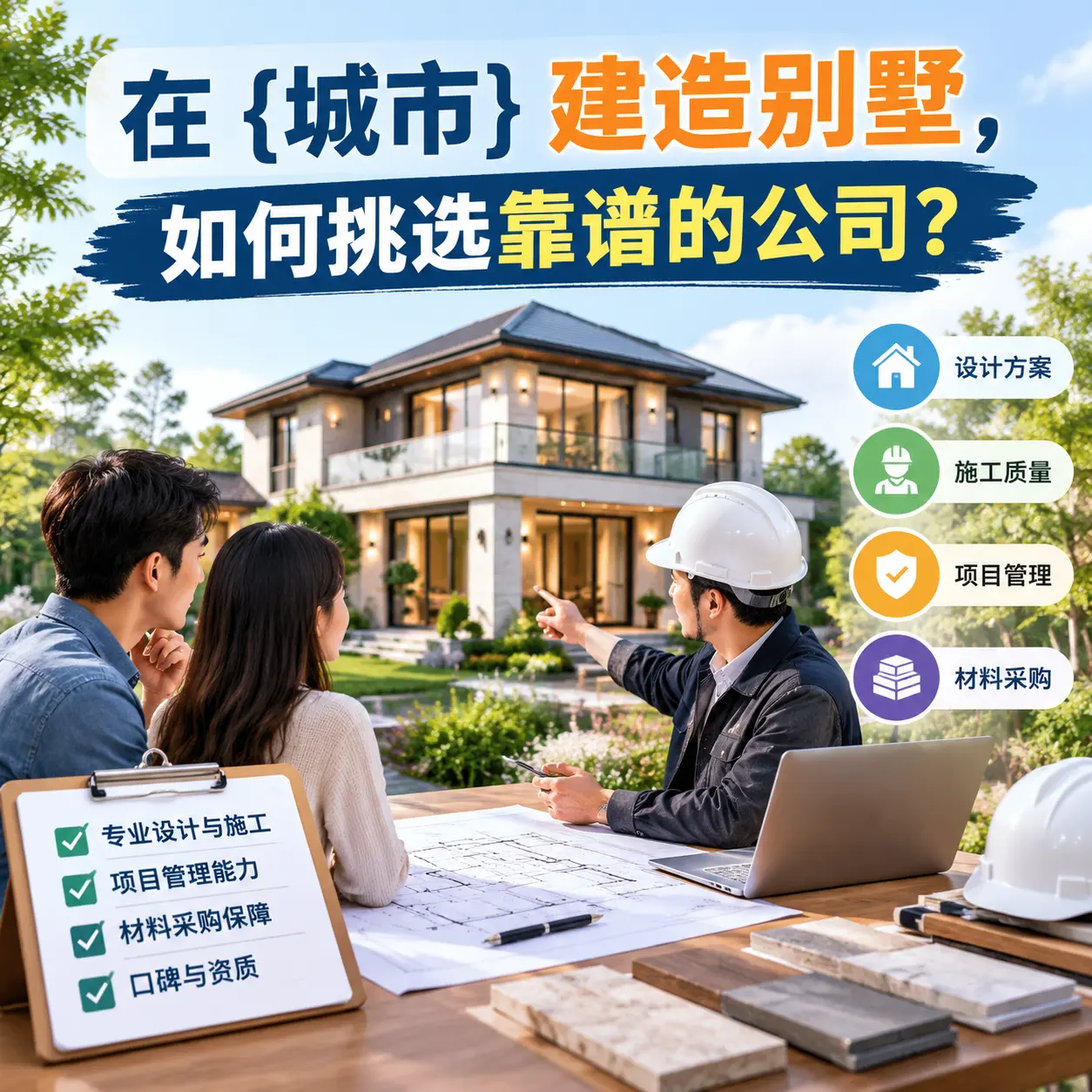 在 修文 建造别墅,如何挑选靠谱的公司?