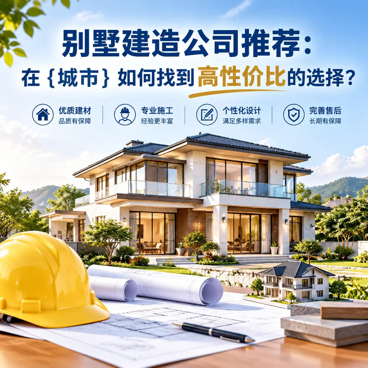 别墅建造公司推荐:在 修文 如何找到高性价比的选择?