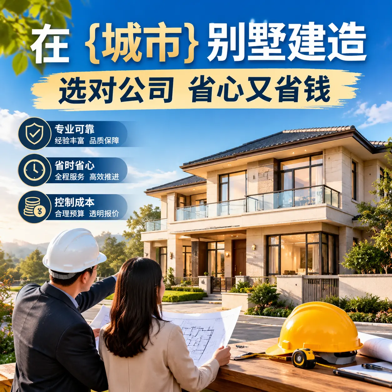 在 修文 别墅建造,选对公司省心又省钱
