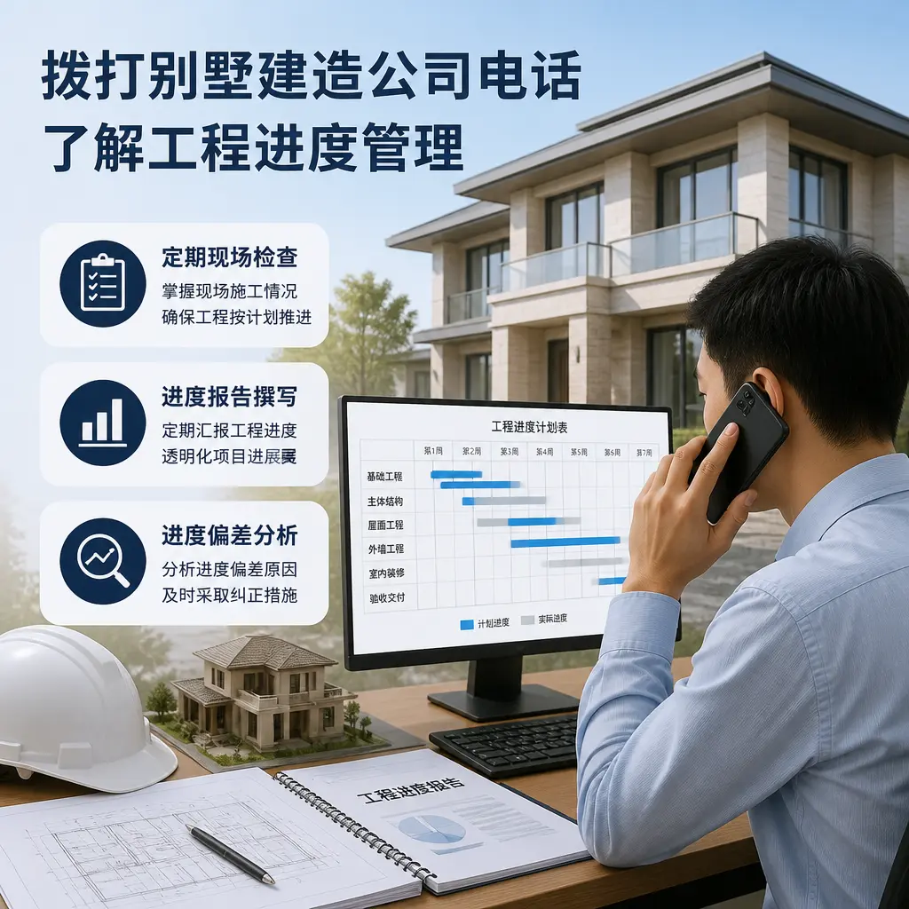 拨打修文别墅建造公司电话,了解工程进度管理