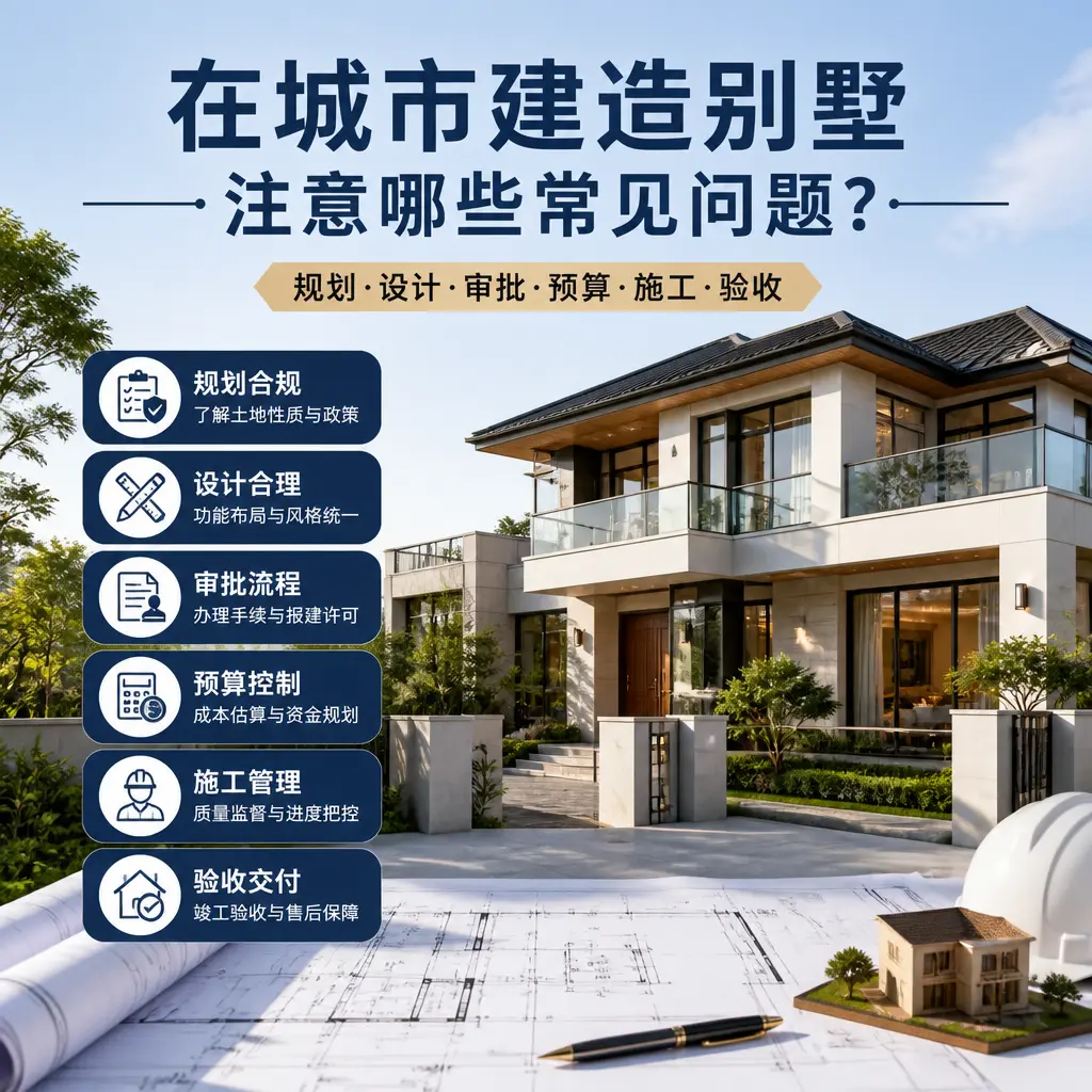 在 修文 建造别墅,注意哪些常见问题?