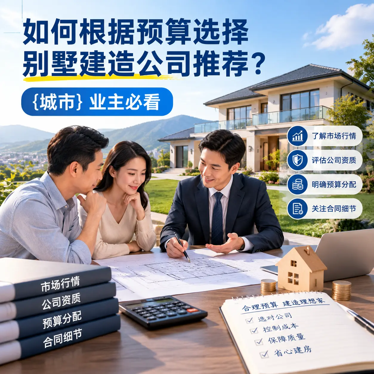 如何根据预算选择别墅建造公司推荐？ 修文 业主必看