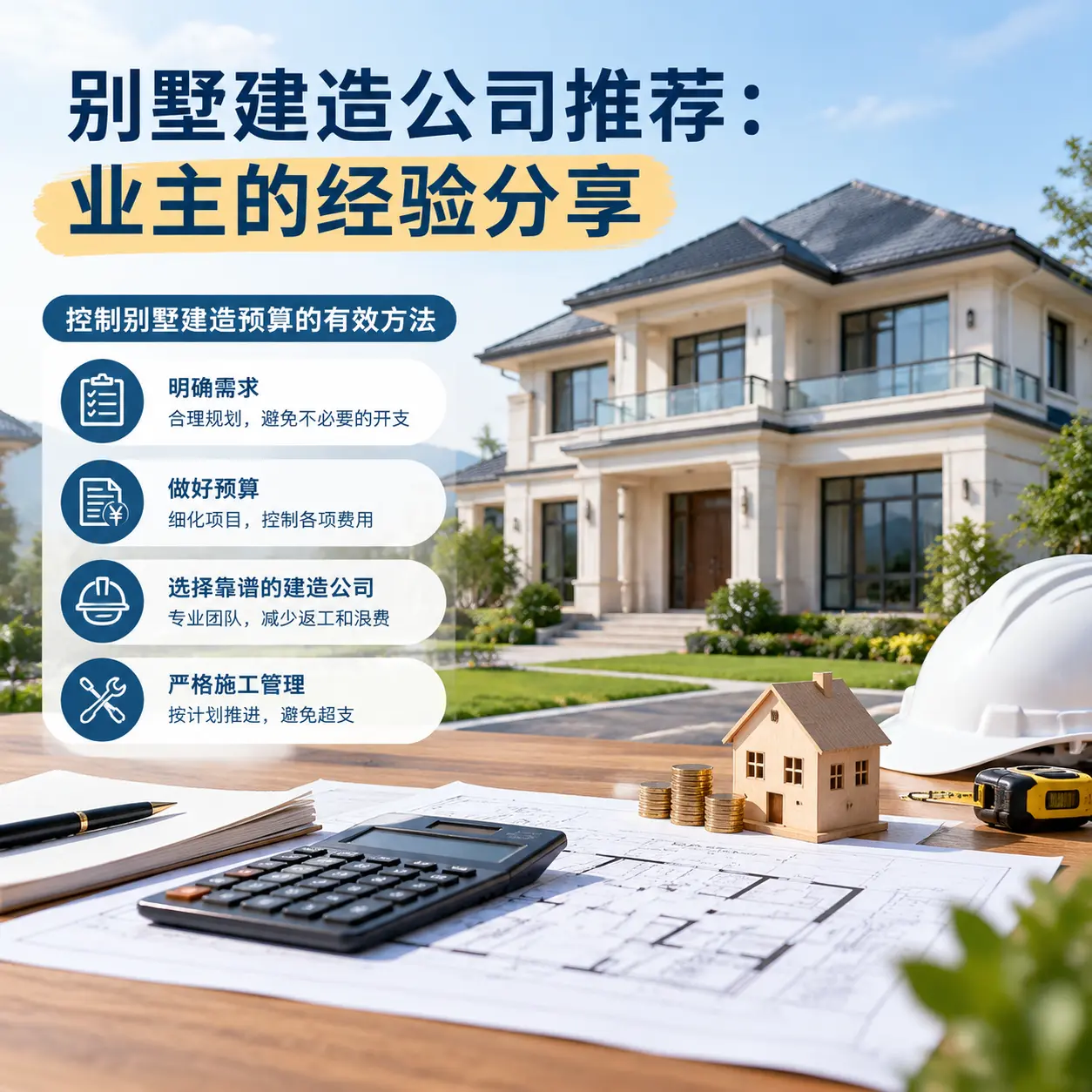 别墅建造公司推荐: 修文 业主的经验分享