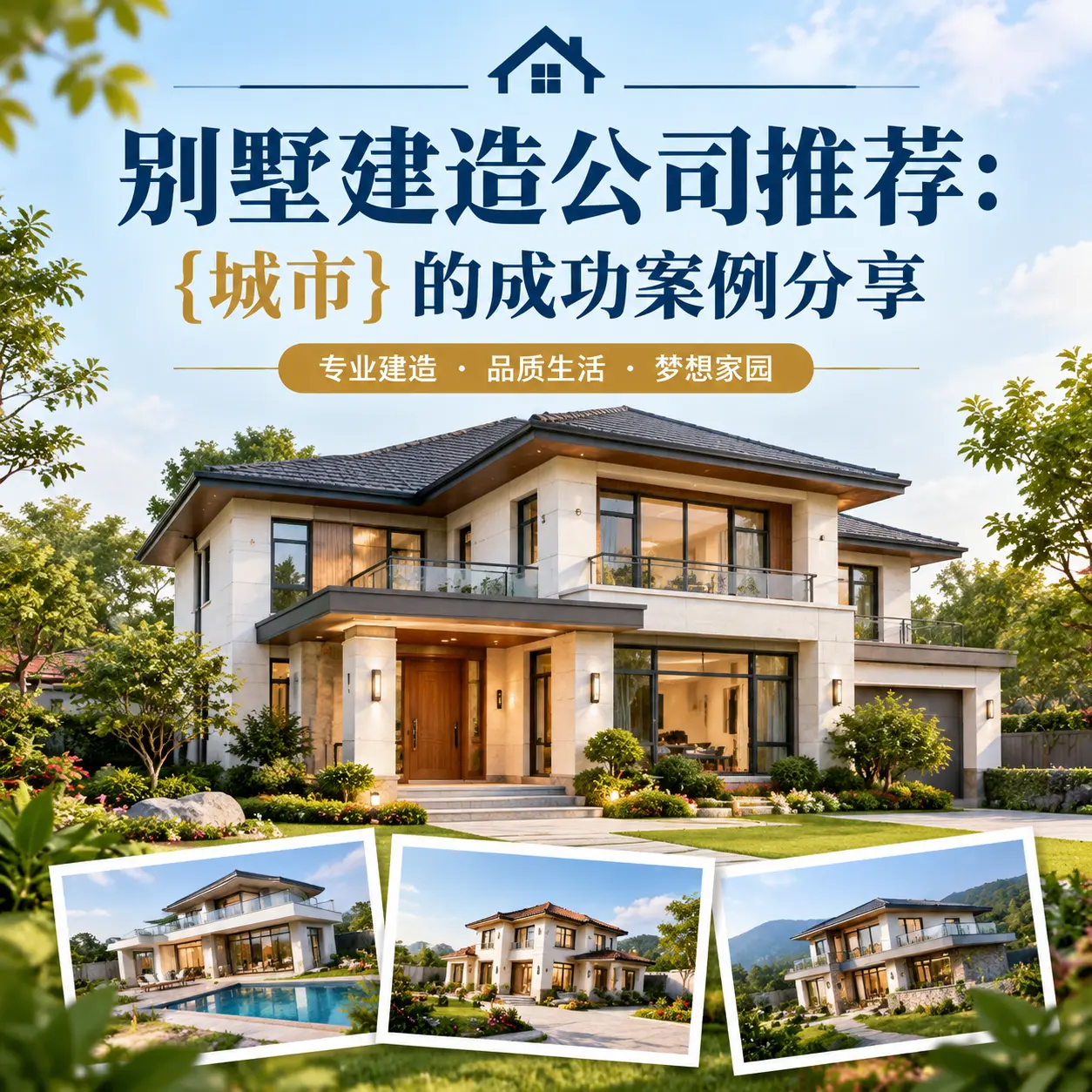 别墅建造公司推荐： 修文 的成功案例分享