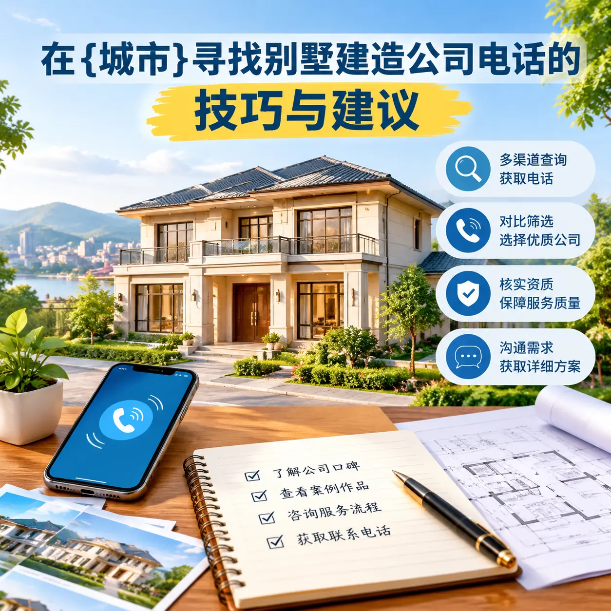 在修文寻找别墅建造公司电话的技巧与建议