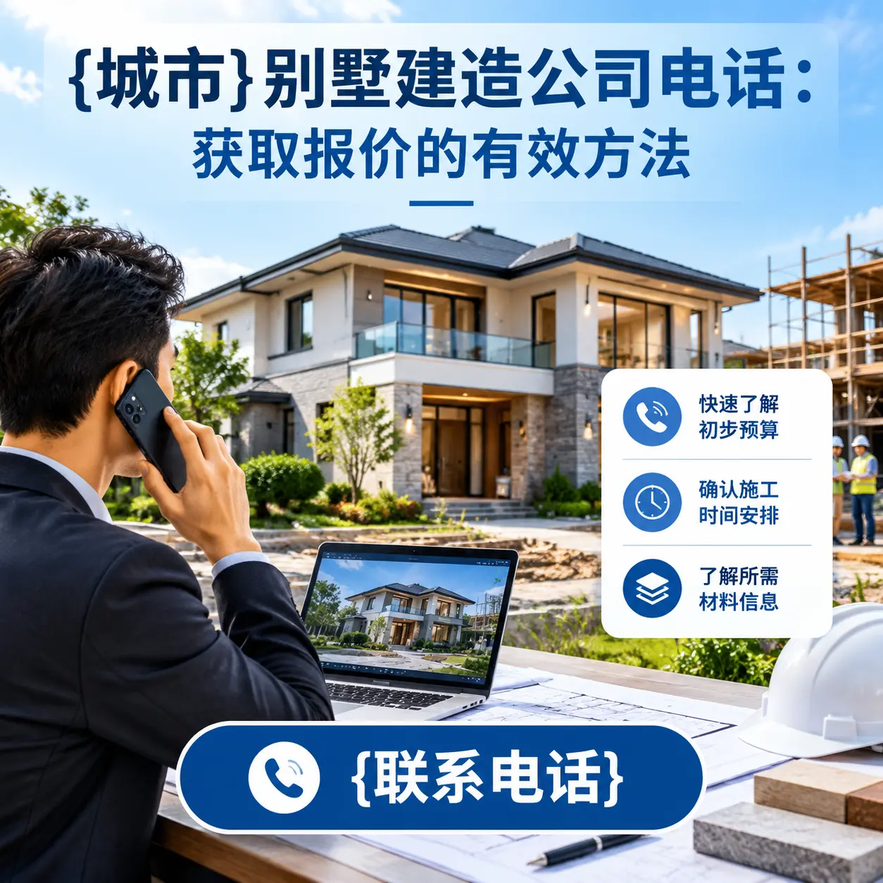 修文别墅建造公司电话:获取报价的有效方法