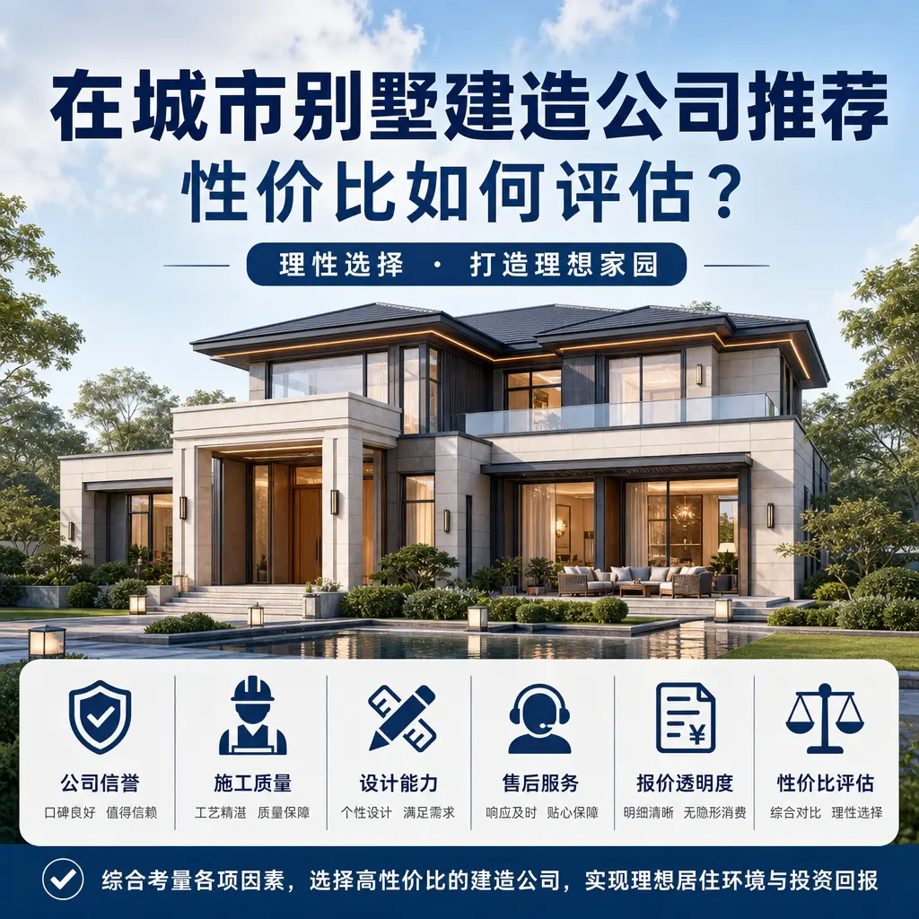 在 修文 别墅建造公司推荐,性价比如何评估?