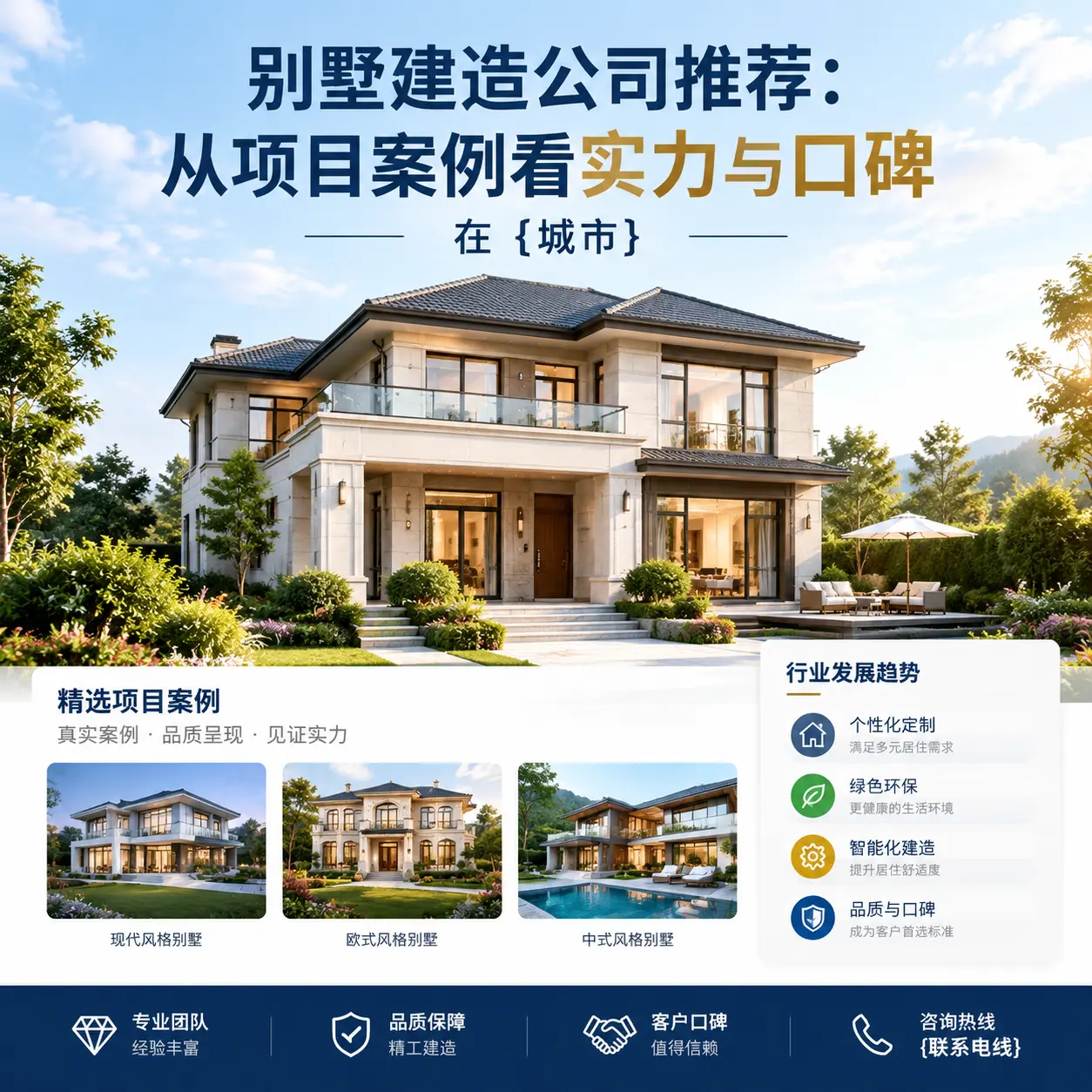 别墅建造公司推荐：从项目案例看实力与口碑在 修文
